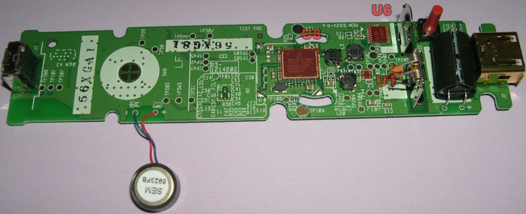 pcb from wii remote
