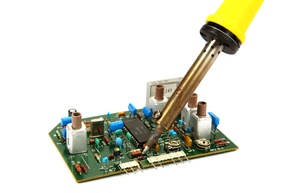 soldering irons are great tools for electronics