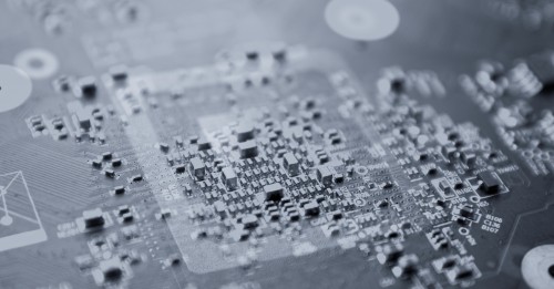 black and white pcb