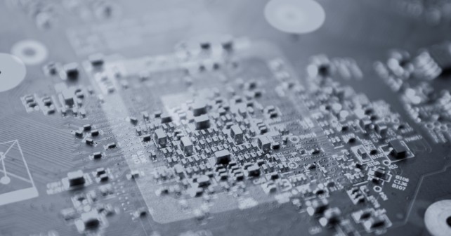 black and white pcb